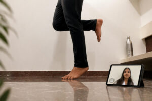post ACL recovery training exercises