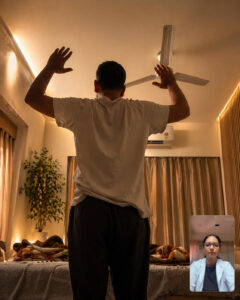 wall angel shoulder mobility exercise